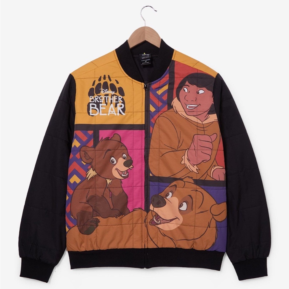 NEW Disney Brother Bear Retro Quilted Jacket - Exclusive